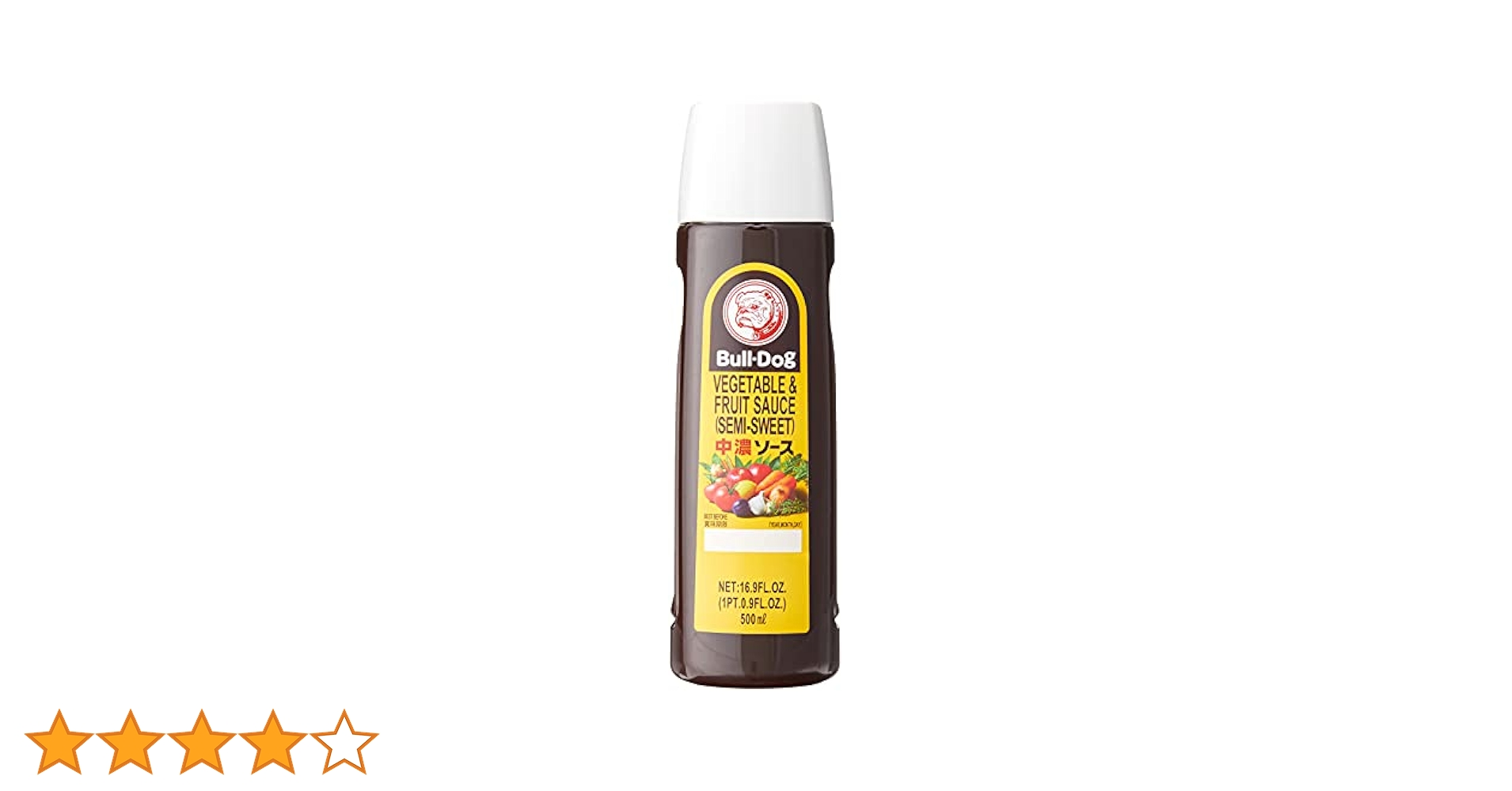 ブルドックソース ブルドック 中濃ソース 500ml｜商品情報｜ブルドックソース株式会社
